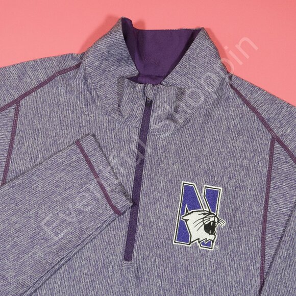 Antigua Other - Antigua Northwestern Wildcats Pullover Mens 2XL Purple 1/4 Zip Lightweight
